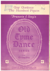 GAY GORDONS THE HUNDRED PIPERS (Harry Davidson/Geo. H Record arr Geo. H Record) 1954 used dance band orchestration for sale