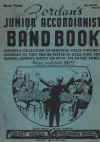 Zordan's Junior Accordionist Band Book Volume 3 for 5th and 6th Accordion