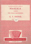 Marika (Csardas) for piano accordion by G S Mathias
