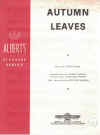 Autumn Leaves (Les Feuilles Mortes) sheet music