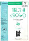 Three's A Crowd Book 3 Easy to Medium Clarinet Trios (Klarinettentrios) compiled edited James Power (1989) arrangements by Don Grinrod Terry Kenny James Power 
used book of clarinet sheet music scores for sale in Australian second hand music shop