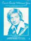 Can't Smile Without You used sheet music