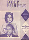 Deep Purple 1963 arrangement sheet music