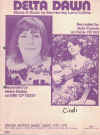 Delta Dawn 1972 Helen Reddy sheet music