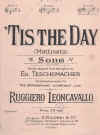 'Tis The Day (Mattinata) (1904) sheet music