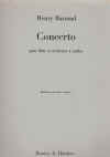 Barroud Concerto for Flute and Orchestra a cordes Reduction for Flute and Piano sheet music