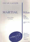 Oscar Lagger Martial for Flute and Piano sheet music