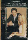 Ally McBeal For Once in My Life featuring Vonda Shepard Soundtrack PVG songbook 9300A ISBN 1843280388 ISMN M 570210381 Ex-Library Copy 
used piano vocal guitar song book for sale in Australian second hand music shop