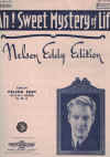 Ah Sweet Mystery Of Life (The Dream Melody) sheet music