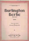 Burlington Bertie From Bow sheet music