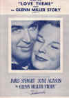 The Glen Miller Story Piano Love Theme used sheet music