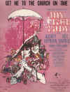 Get Me To The Church On Time 1956 used sheet music