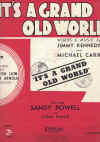 It's A Grand Old World sheet music