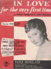 In Love For The Very First Time used sheet music