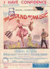 I Have Confidence from 'The Sound Of Music' used sheet music
