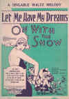 Let Me Have My Dreams sheet music