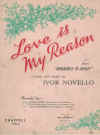 Love Is My Reason sheet music