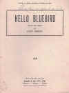 Hello Bluebird sheet music