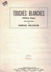 Touches Blanches (White Keys) for Piano Solo Grade 2 used sheet music
