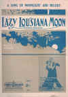 Lazy Lou'siana Moon (1930) sheet music