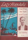 Lazy Honolulu (1921) sheet music