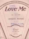 Love Me sheet music