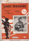Lonely Troubadour (1929) sheet music
