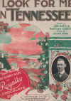 Look For Me In Tennessee (1920) sheet music