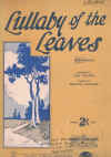 Lullaby Of The Leaves (1932) sheet music