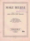 Make Believe (1921) sheet music
