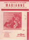 Marianne used sheet music