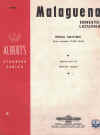 Malaguena Vocal Edition used sheet music