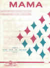 Mama used sheet music