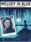 Melody In Blue (The Wind In The Willows) used sheet music