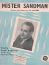 Mister Sandman used sheet music