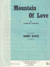 Mountain Of Love (1960) song by Harold Dorman recorded by Johnny Rivers used original piano sheet music score for sale in Australian second hand music shop