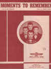 Moments To Remember used sheet music