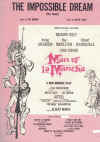 The Impossible Dream (The Quest) from 'Man of La Mancha' (1965) used sheet music