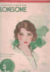 I Know What It Means To Be Lonesome (I'm Lonesome So Lonesome For You) 1919 sheet music