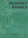 Muskrat Ramble used sheet music
