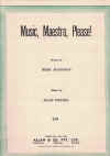 Music, Maestro, Please! (1938) sheet music