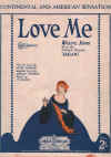 Love Me from 'Deja' (1929) sheet music