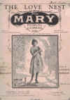 The Love Nest from 'Mary' (1920) sheet music