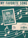 My Favorite Song used sheet music