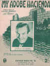 My Adobe Hacienda (1941) sheet music
