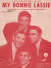 My Bonnie Lassie used sheet music