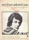My Eyes Adored You used sheet music