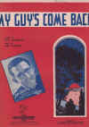 My Guy's Come Back (1945) sheet music