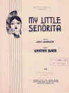 My Little Senorita used sheet music
