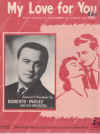 My Love For You used sheet music